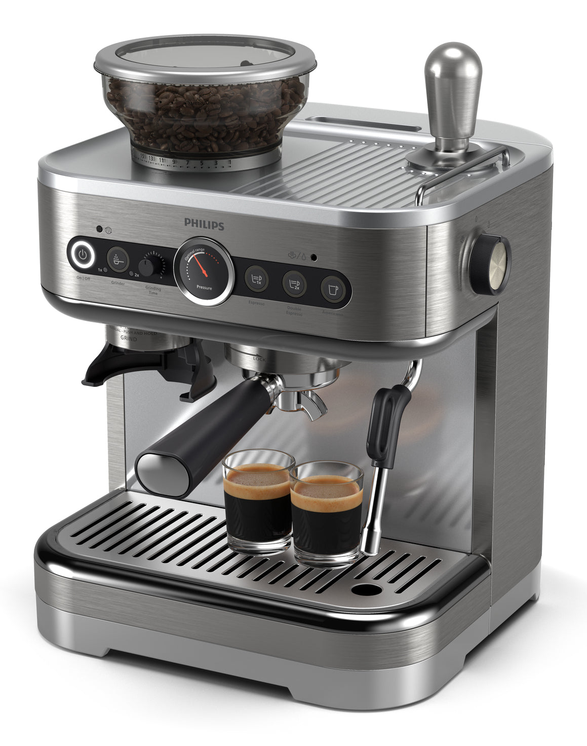 Macchina Professionale Caffe Semi Automatica Barista Psa3218 01 - Visualizzazione dettagliata