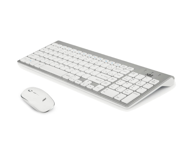 Tastiera Mouse Kit Wifi Platinum Sl 1000Dpi 112Tasti Multiplug Play Adj - Visualizzazione dettagliata