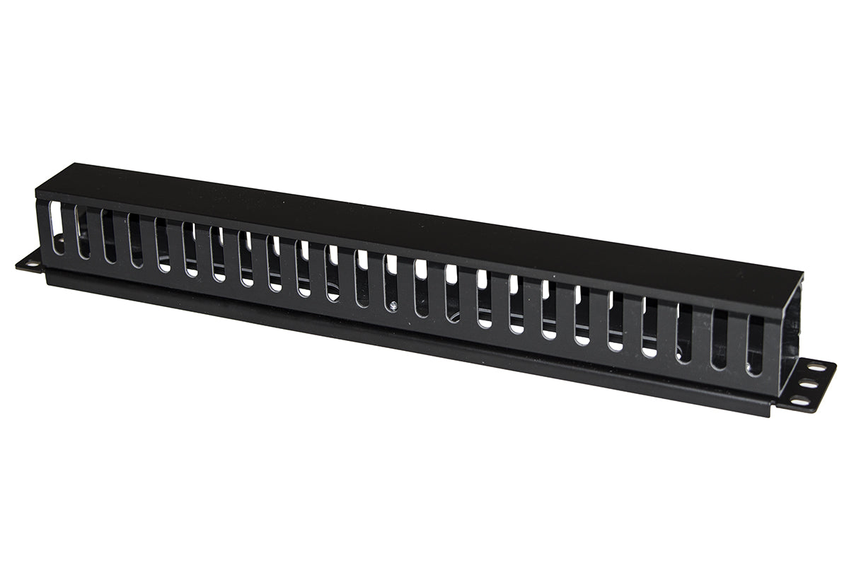 Armadio Rack Raccoglicavi 19 A Gabbia Nero In Plastica - Visualizzazione dettagliata