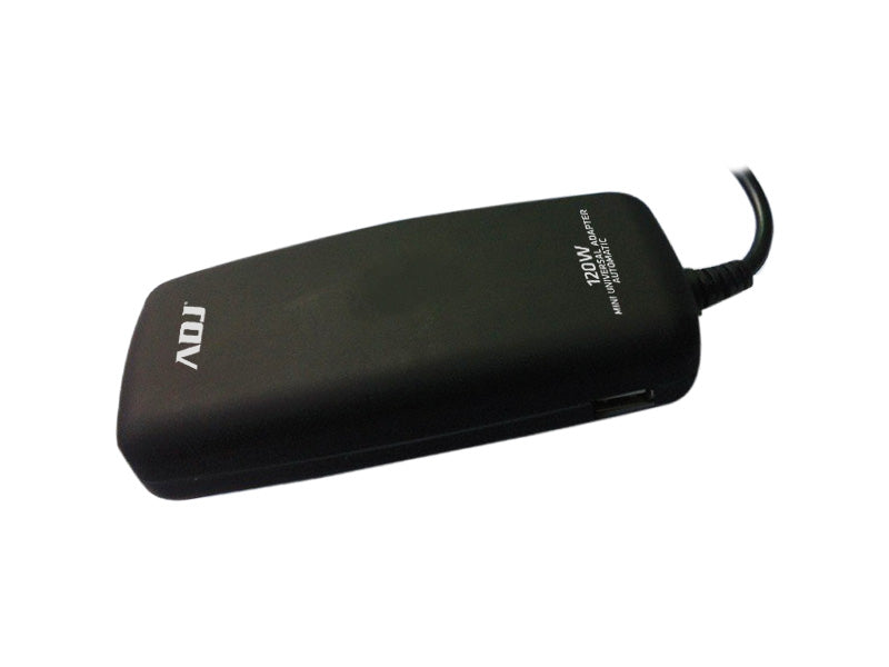 Alimentatore Notebook 120W Mini Bk 8 Conn 3Pin Auto Con Porta Usb Adj - Visualizzazione dettagliata