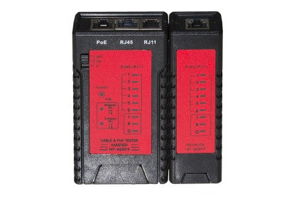 Tester Di Rete Per Cavi Rj11 Rj45 E Poe - Visualizzazione dettagliata