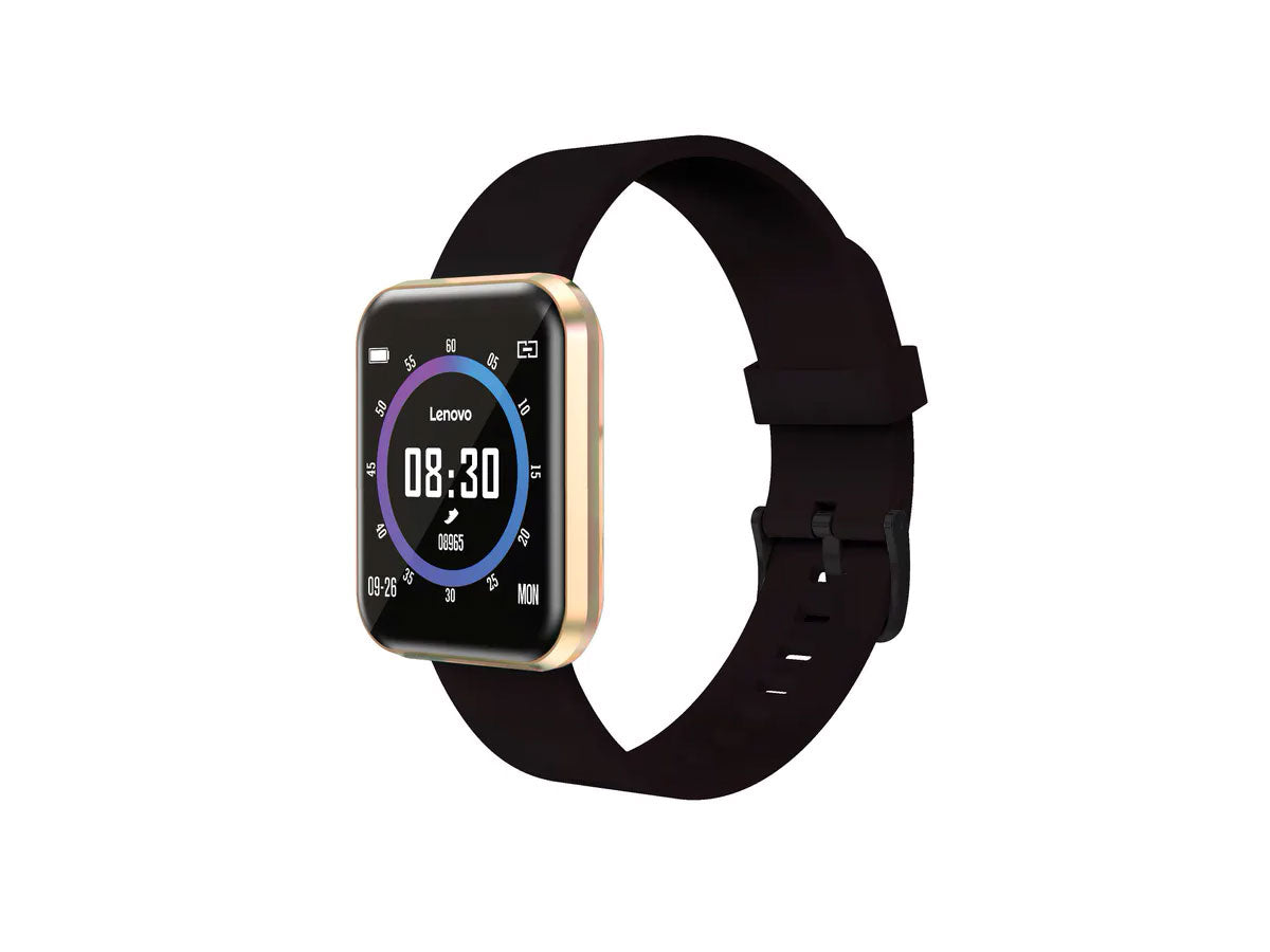 Smartwatch 1 44 Touch Android Ios Lenovo Ip67 2 5D Glass Gold - Visualizzazione dettagliata