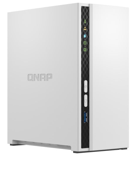 Nas Qnap 2Bay 3 51P Giga 1P Usb3 2 1P Usb2 0 2Gb Cpu Arm 2 0Ghz - Visualizzazione dettagliata