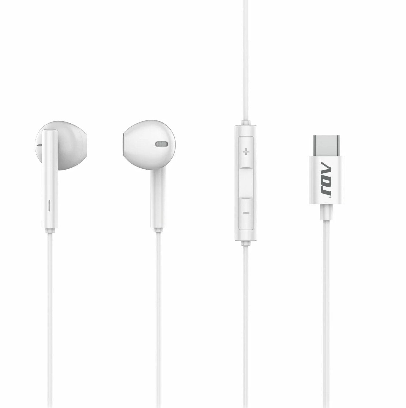 Auricolari Type C In Ear Jena Wh C Microfono Per Smartphone Tablet - Visualizzazione dettagliata