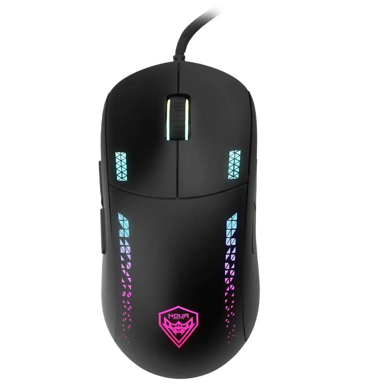 Mouse Usb Gaming Loop Black 9 Tasti 16000Dpi Rgb Pixart 3335 Pr - Visualizzazione dettagliata