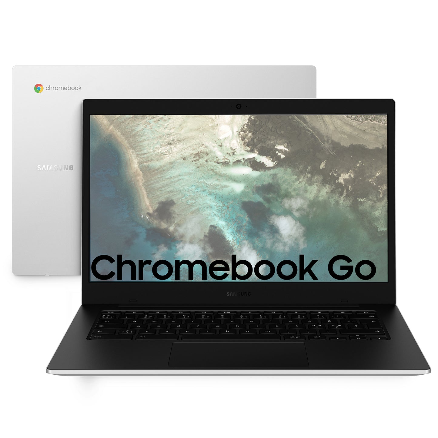 Nb 14 Cel N4500 8Gb 64Gb Chrome Os Samsung Galaxy Chromebook Go - Visualizzazione dettagliata