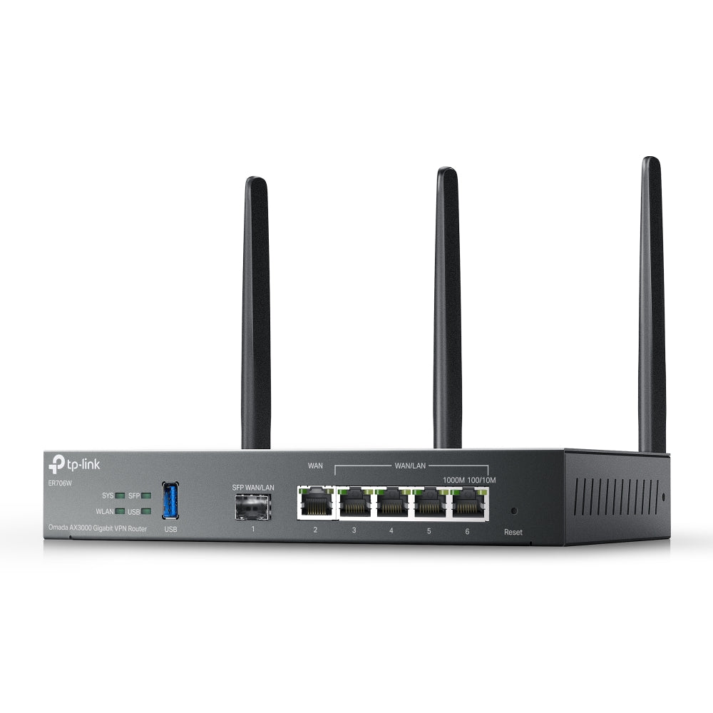 Router Vpn Multi Wan Ax3000 Wifi6 1P Gigabit Sfp 5P Gigabit Rj45 - Visualizzazione dettagliata