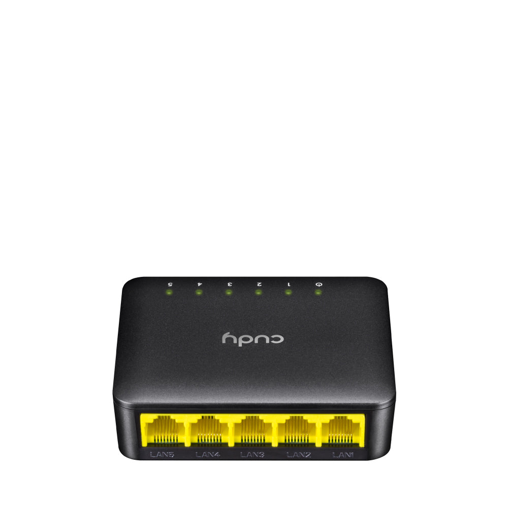 Switch 5P Gigabit Desktop Plastic - Visualizzazione dettagliata