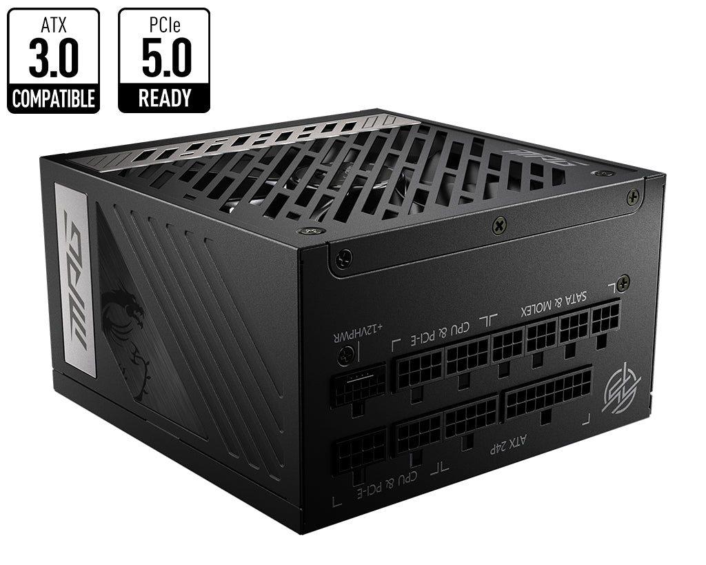 Alimentatore 850W Mag A850G 80 Gold Fully Modular Gold - Visualizzazione dettagliata