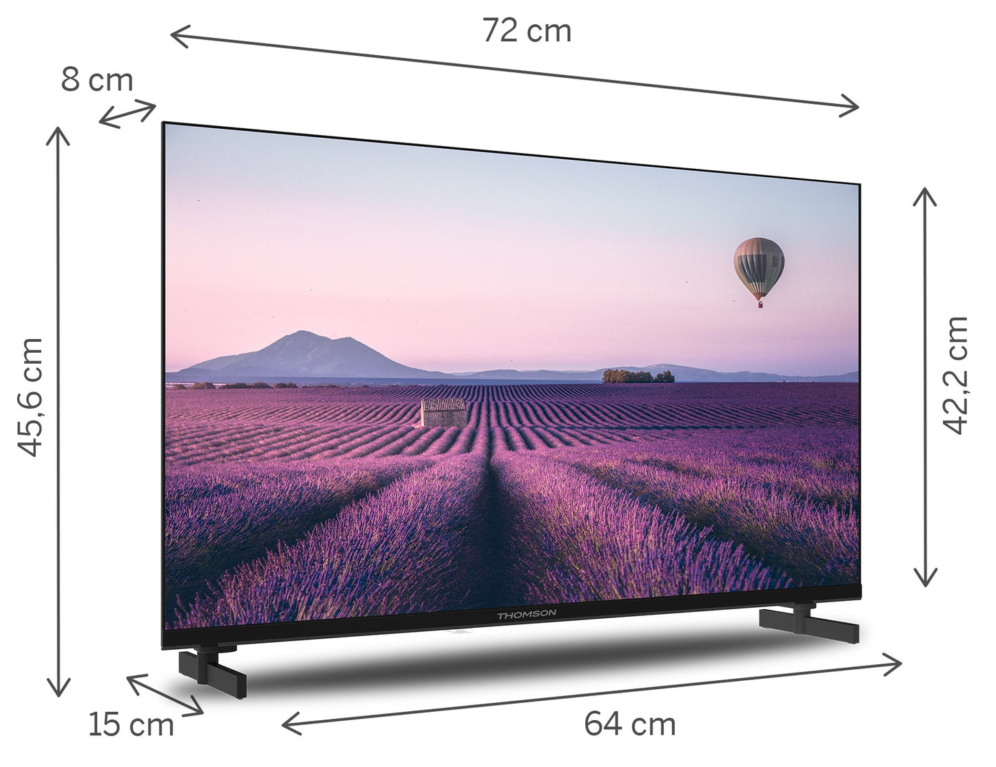 Tv 32 Thomson Fhd Frameless Smart T2 C2S2 Android 11 - Visualizzazione dettagliata