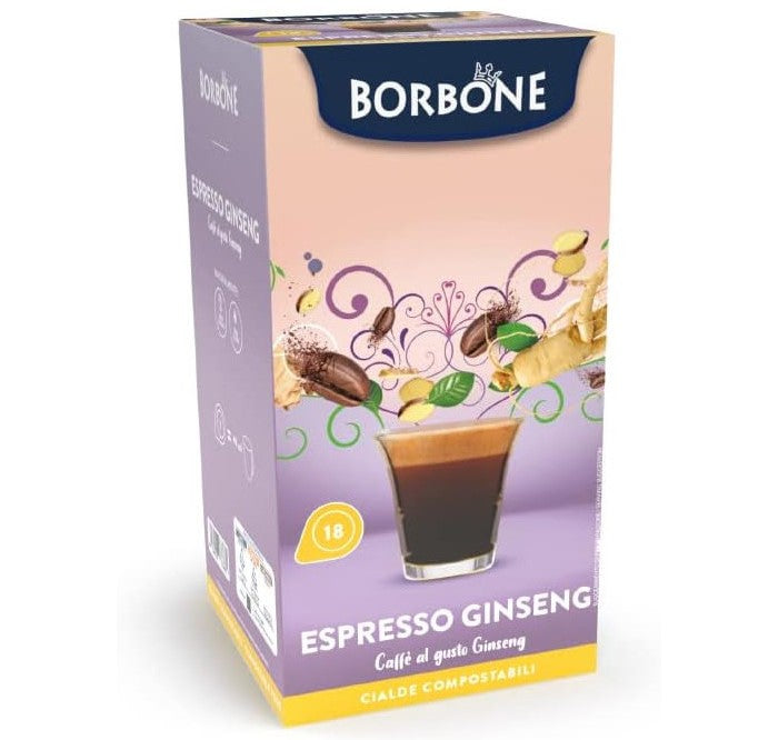 Borbone Box Cialde 44Mm Miscela Ginseng 18Pz - Visualizzazione dettagliata
