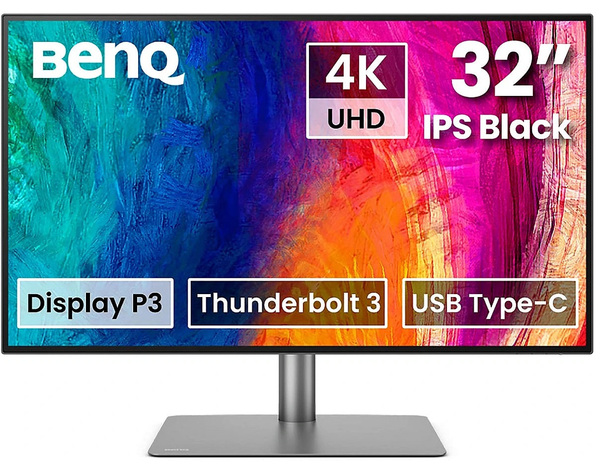Mon 31 5 Ips 4K Dp Hdmi Usb C Benq Pd3225U Reg Altezza Pivot - Visualizzazione dettagliata