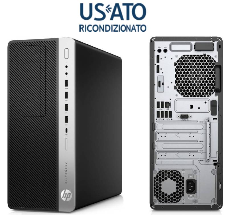 Pc Ref I5 8G 256Gb Nvme W11P I5 8500 600 800 G4 Tower - Visualizzazione dettagliata
