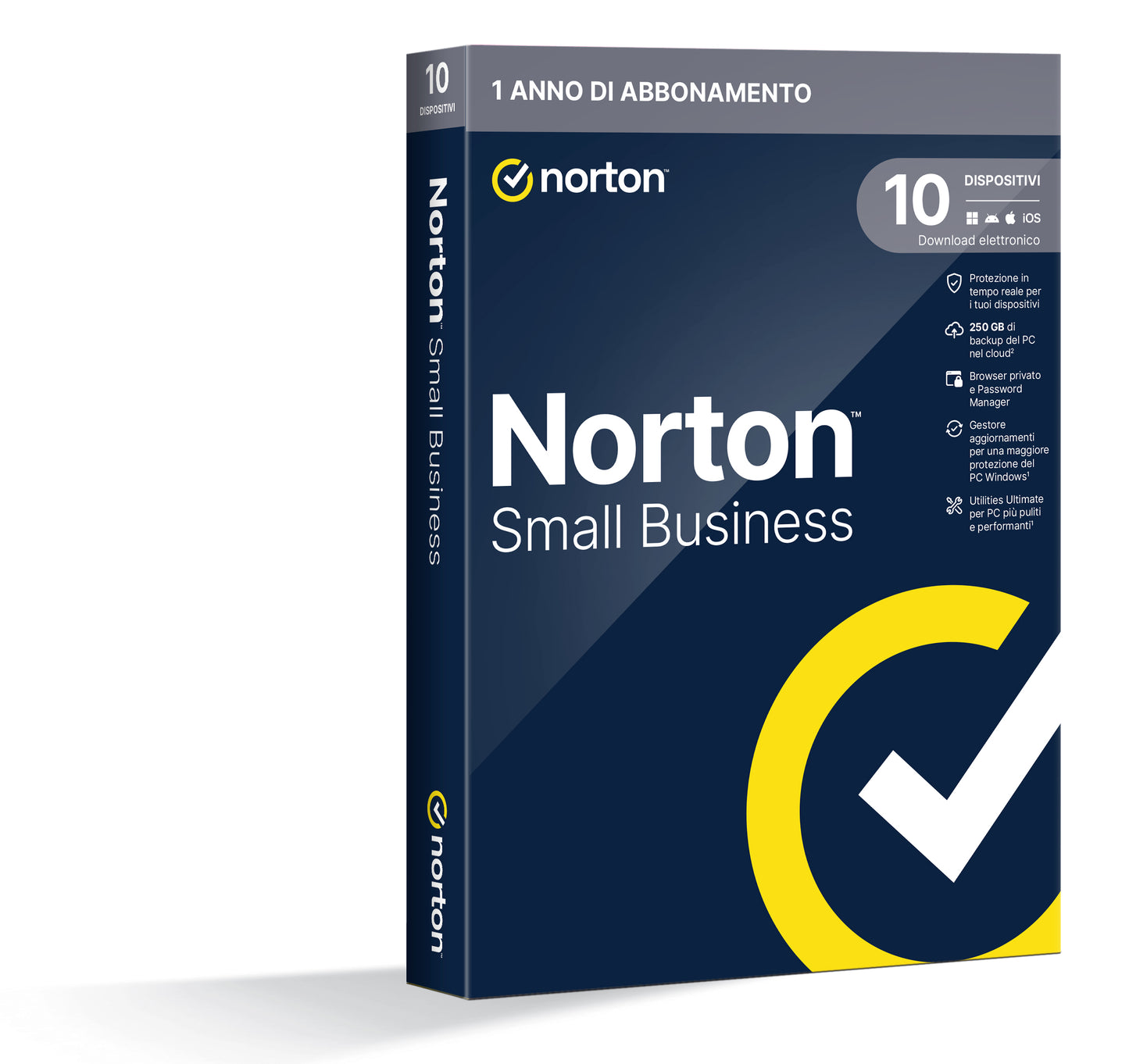 Norton Small Business 1User 10 Dev 250Gb Backup 12 Mesi - Visualizzazione dettagliata