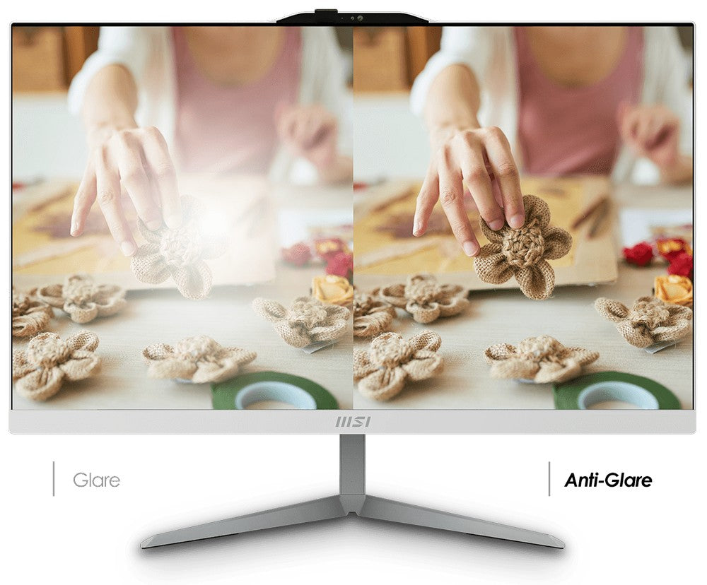 Aio 23 8Core 5 8Gb 512Gb W11P Wh C5 120U Ips No Tch No Odd White - Visualizzazione dettagliata