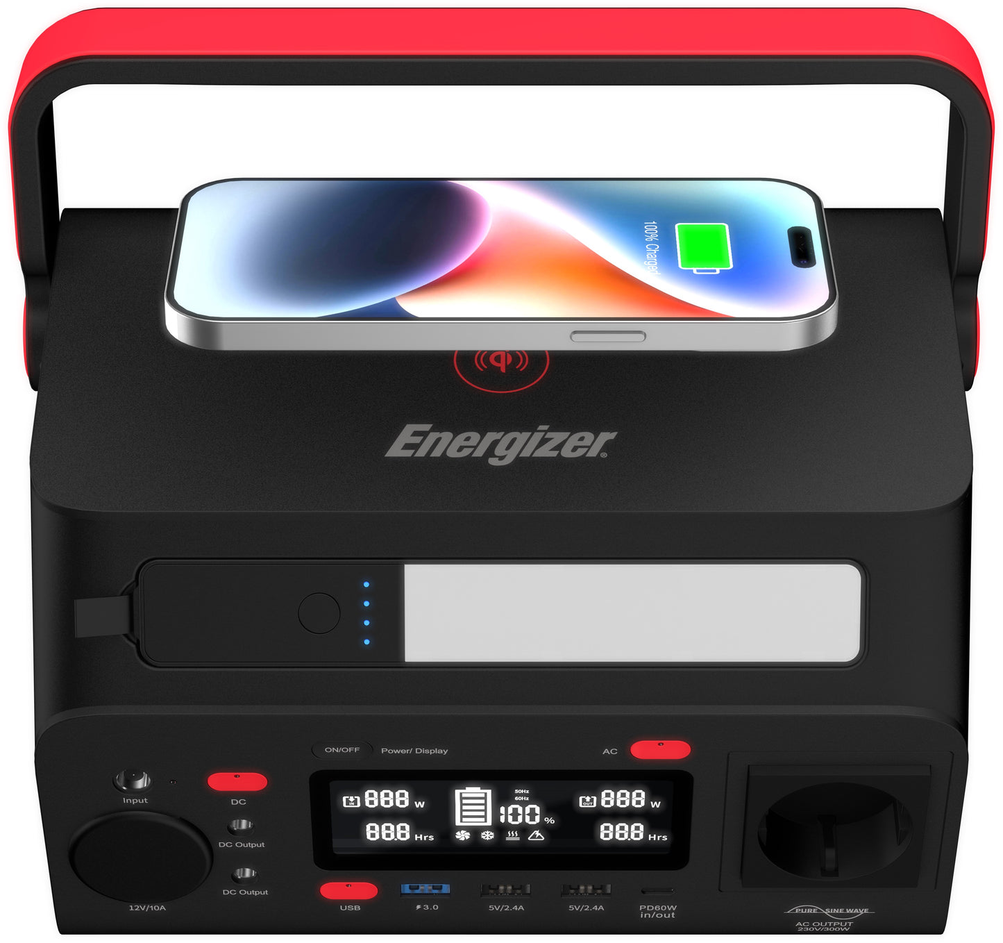 Power Station Energizer 293 76Wh Energizer Pps300W 300W - Visualizzazione dettagliata