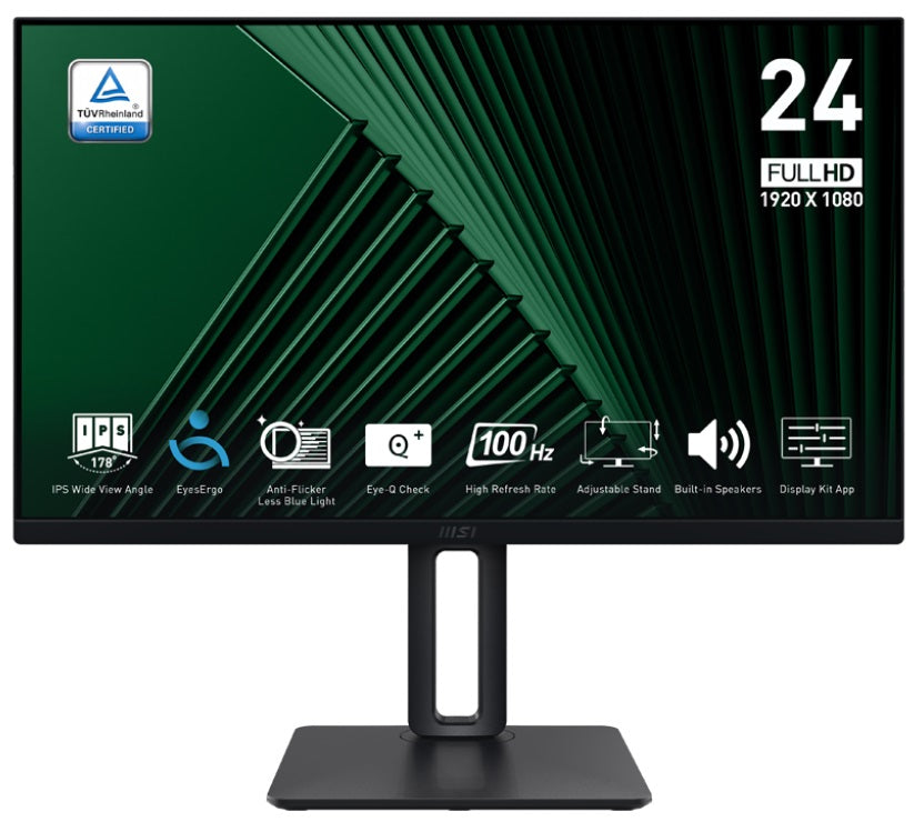 Mon 23 8Ips H Dp V 100Hz Pivot Mm Pro Mp245Pg 1Ms 16 9 Epeat Pivot Bk - Visualizzazione dettagliata
