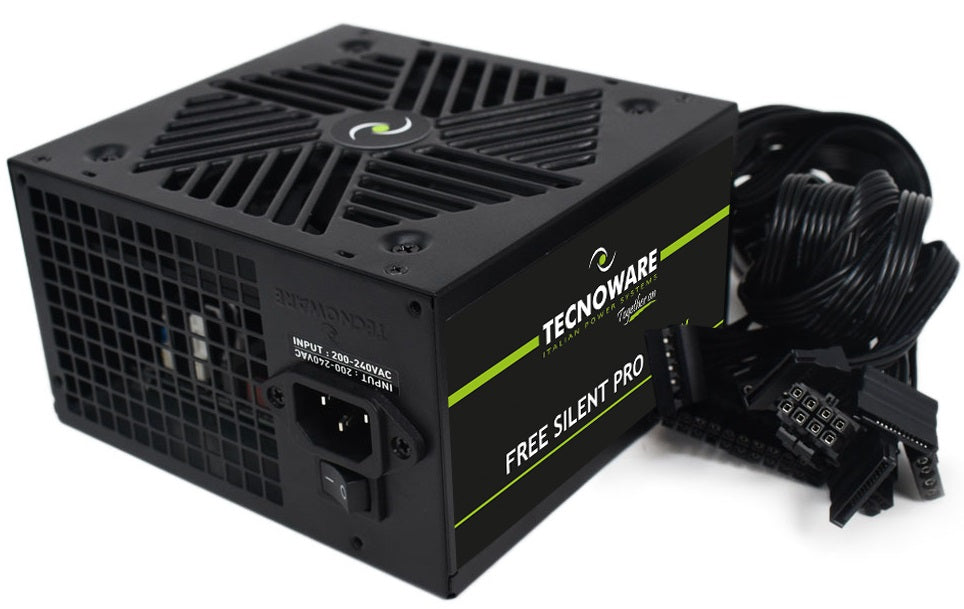 Alimentatore 750W 12Cm Free Silent 4 Sata 2 Molex Togheter On - Visualizzazione dettagliata