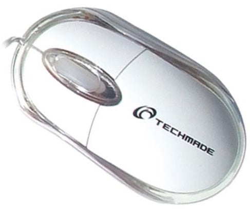 Mouse Usb Ottico 800Dpi Bianco Tech Made - Visualizzazione dettagliata