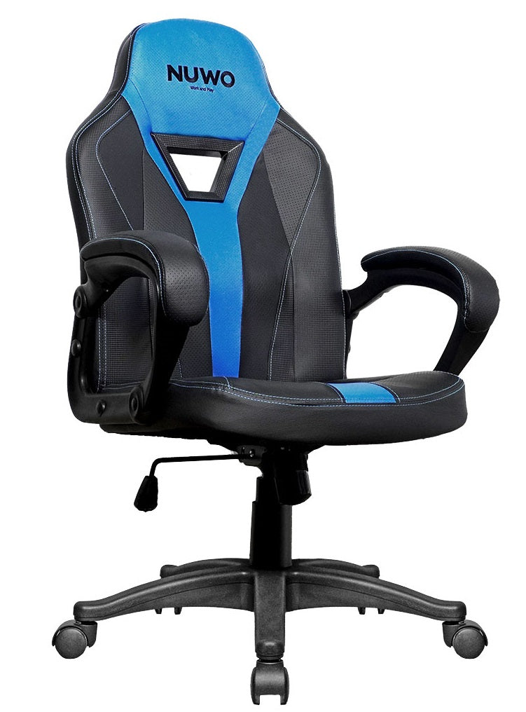 Poltrona Gaming Nuwo Skin One Blue Blue Black - Visualizzazione dettagliata