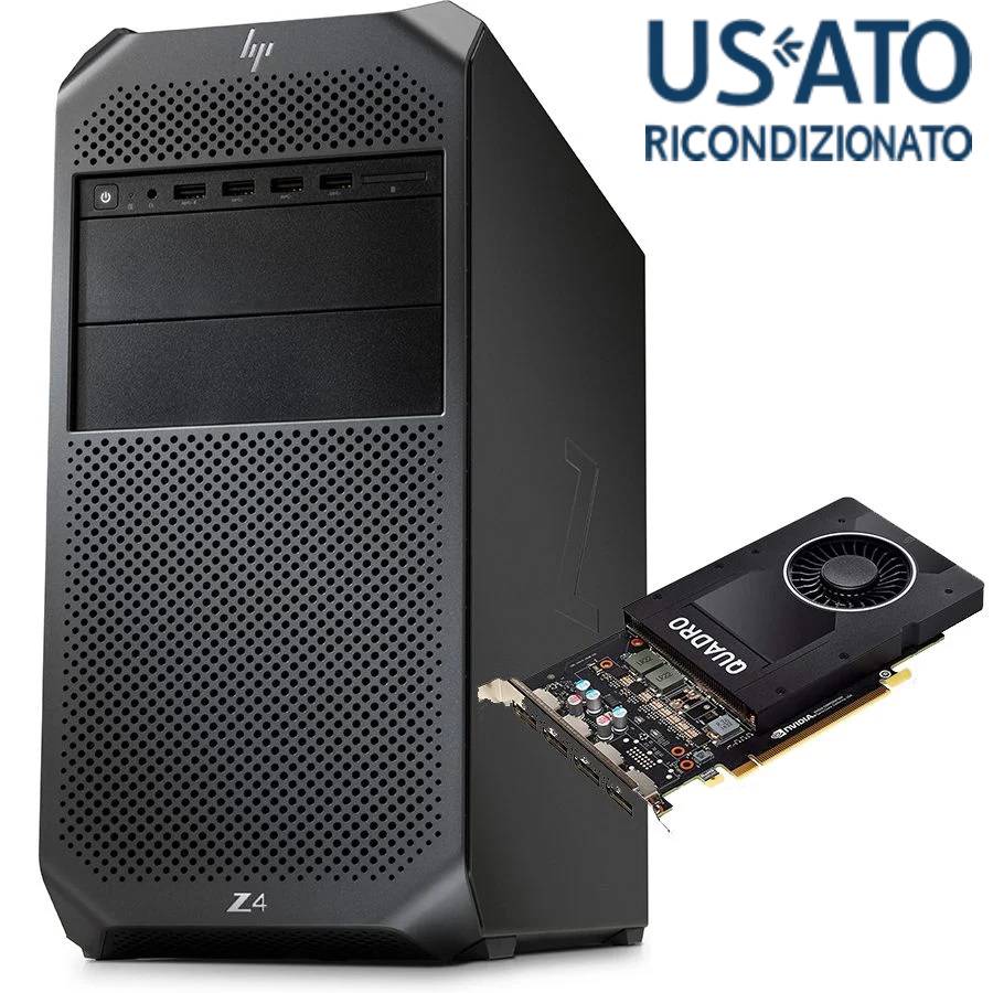 Wkst Ref W 2123 32Gb 512Gb W11P Z4 G4 Quadro M2000 4Gb Tower - Visualizzazione dettagliata