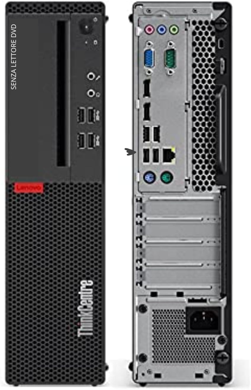 Pc Ref I5 8G 256Gb Ssd Sff W10P I5 7X00 Lenovo M710S - Visualizzazione dettagliata