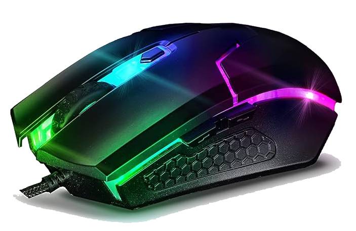 Mouse Usb Gaming Acer Stark Gm1200 6 Tasti 64000Dpi 66Ips In Gomma Led - Visualizzazione dettagliata