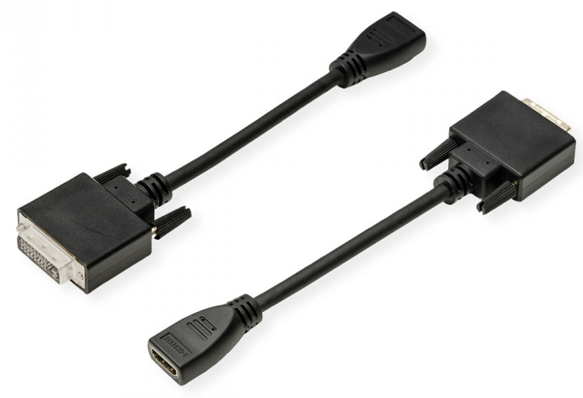 Adattatore Hdmi Dvi D F M Hq 3840X2160 60Hz Con Cavo 0 2Mt - Visualizzazione dettagliata
