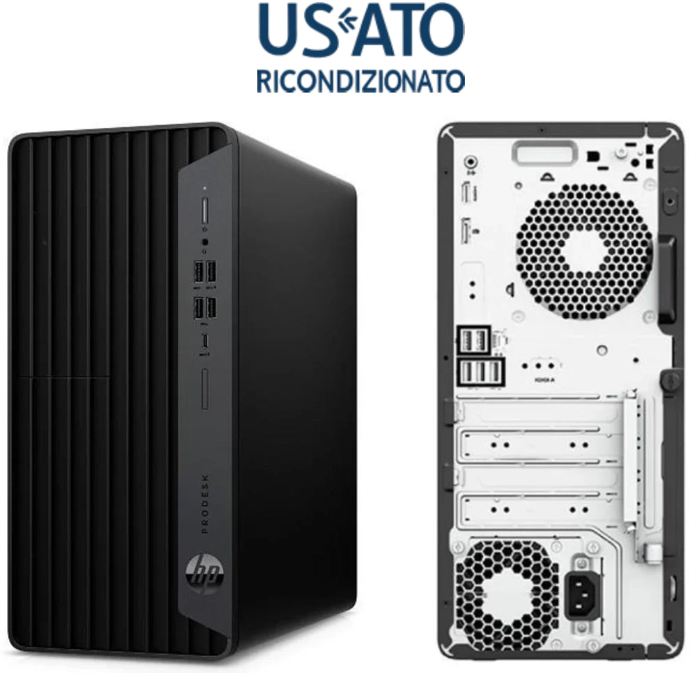 Pc Ref I5 16Gb 256Gb W11P I5 10400F 600 G6 Gpu 1Gb Tower - Visualizzazione dettagliata