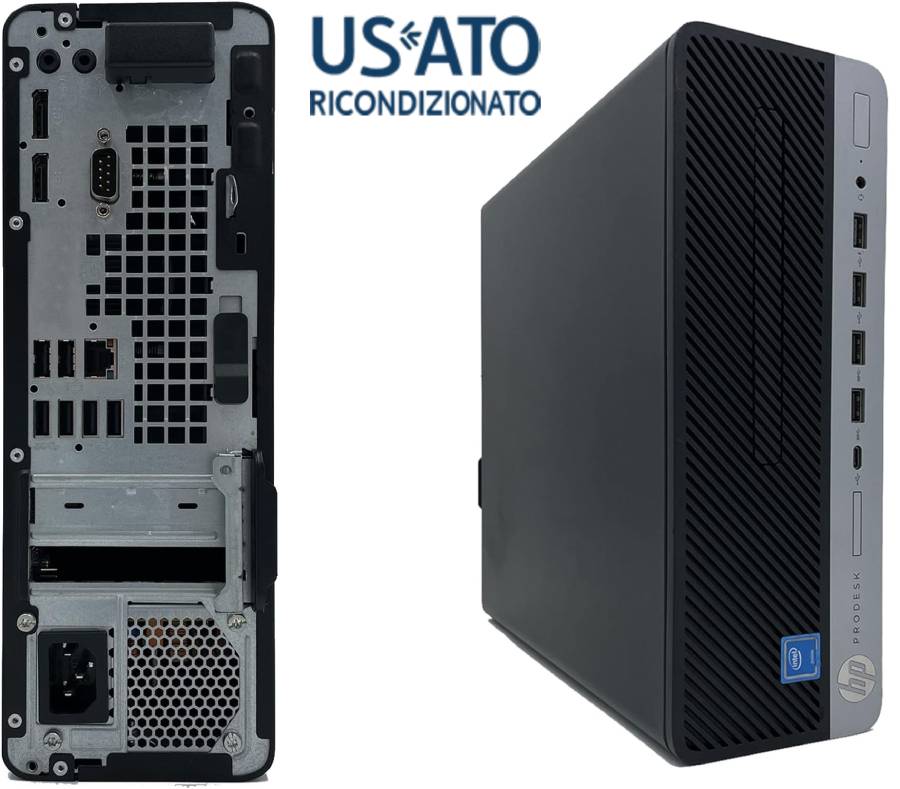Pc Ref I5 8Gb 256Gb Sff W10P I5 7500 600 G3 Ddr4 - Visualizzazione dettagliata