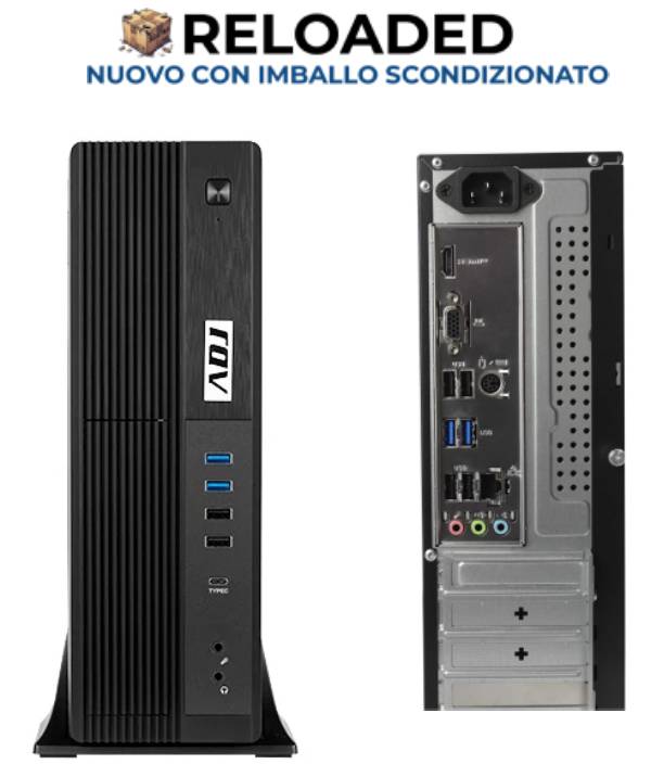 Pc I7 32G 2Tb M 2 H610 W11P I7 12700 V H 230W Adj Flexy - Visualizzazione dettagliata