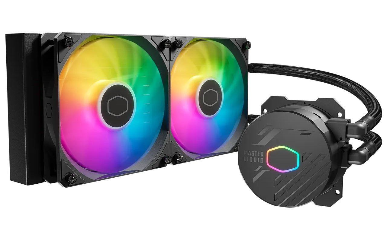 Dissipatore Masterliquid 240 Core 2 Lga 1155 1700 Amd Am2 Fm2 Argb - Visualizzazione dettagliata