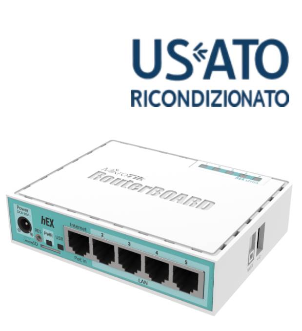 Router Ref Mikrotik Rb750Gr3 Cablat Gigabit Eth 5P 10 100 1000S - Visualizzazione dettagliata