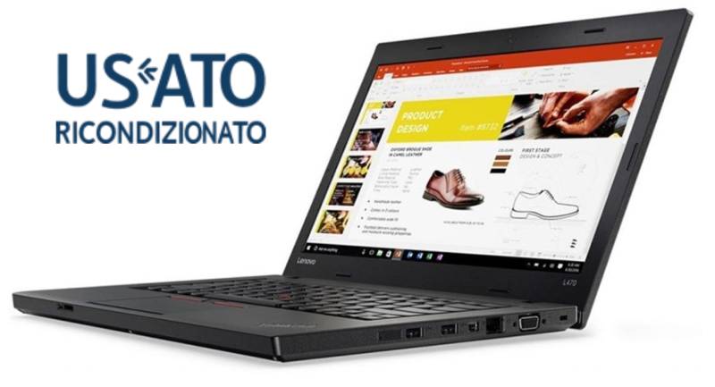 Nb Ref I3 15 6 8Gb 256Ssd W10P I3 7100U Lenovo Thinkpad L570 - Visualizzazione dettagliata