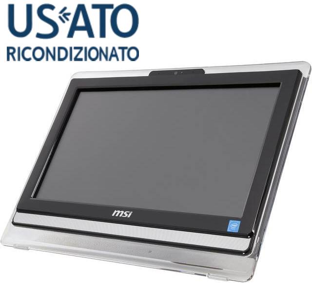 Aio Ref Msi 20 Cel 4Gb 1Tb W10P N3160 Pro 20Et 4 Bk - Visualizzazione dettagliata