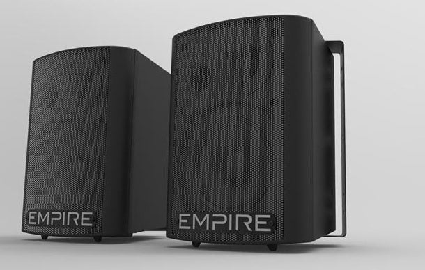 Sistema Wall 250 Mic Black Empire - Visualizzazione dettagliata