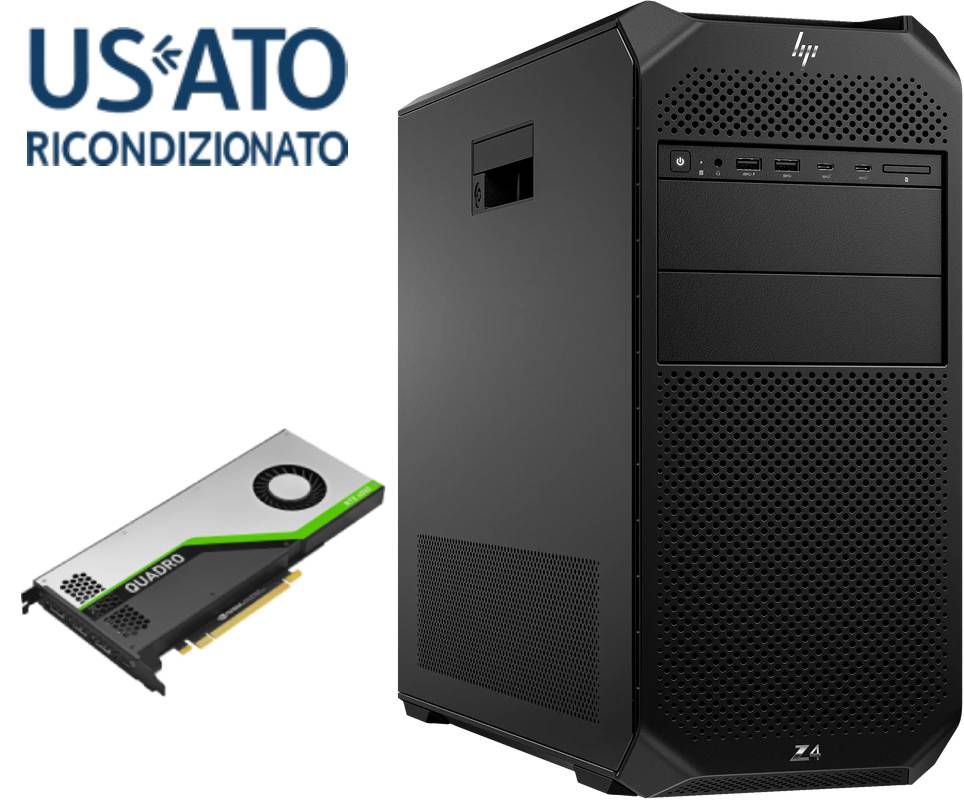 Wkst Ref W 2125 32Gb 512Ssd W11P1P Z4 G4 Quadro P2000 5Gb Tower - Visualizzazione dettagliata