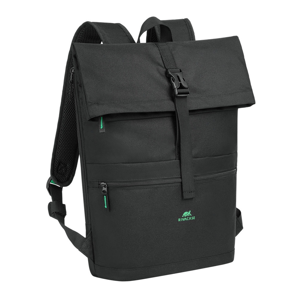 Borsa Nb Zaino 14 15 6 Black Eco 15L Roll Up Gremio Black - Visualizzazione dettagliata