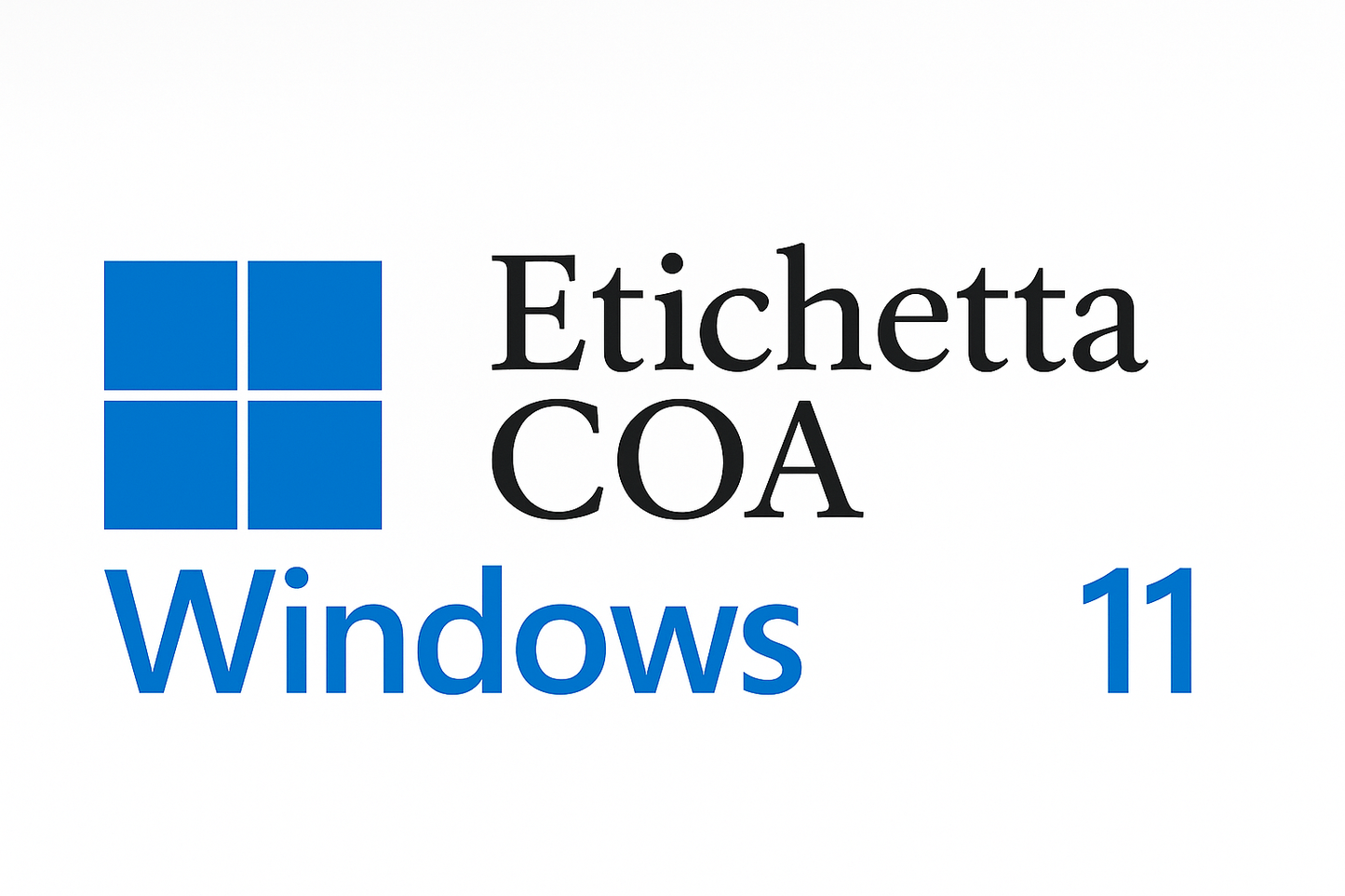 Sw Ms Windows 11 Pro 64Bit Solo Coa - Visualizzazione dettagliata