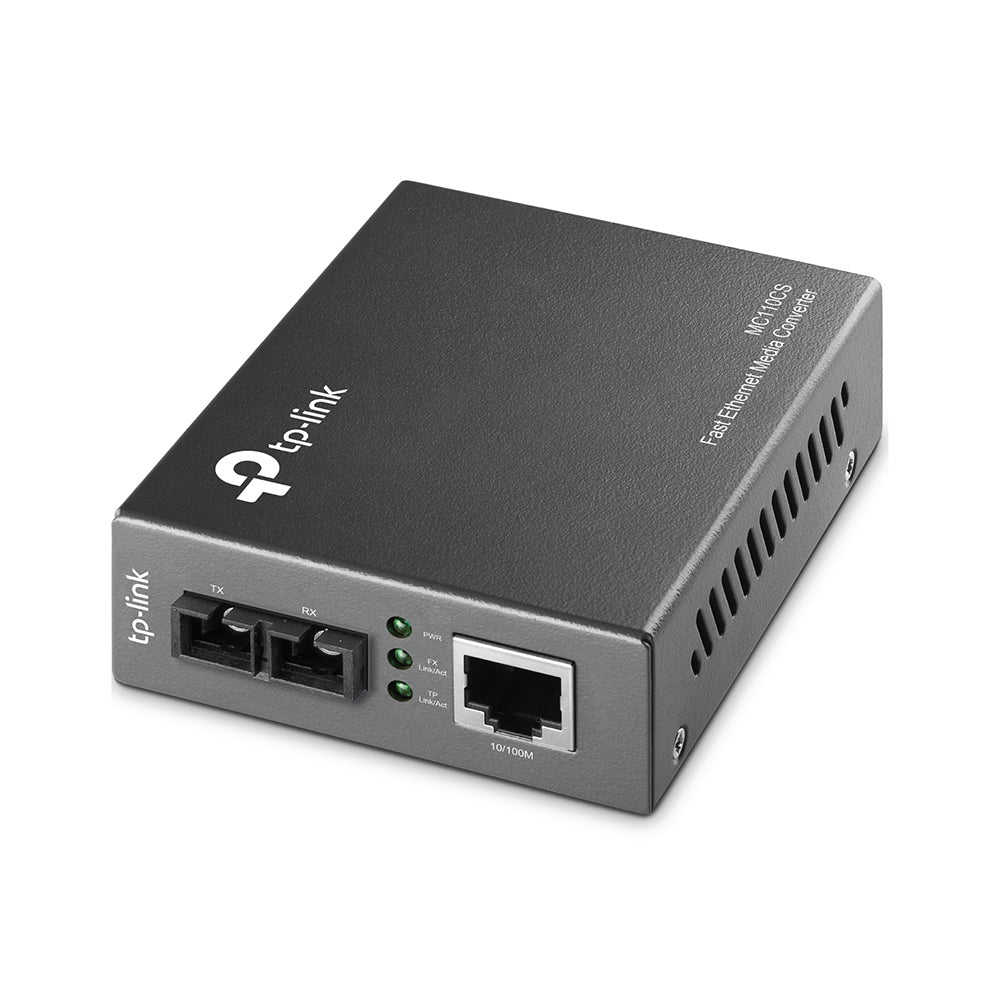 Converter 10 100 Rj45 Fiber Convert Er Single Mode Up To 2Km - Visualizzazione dettagliata