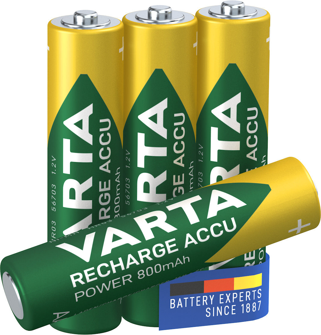 Batteria Ministilo Aaa Ricaricabile 800Mah Conf Blister 4Pz Vart - Visualizzazione dettagliata
