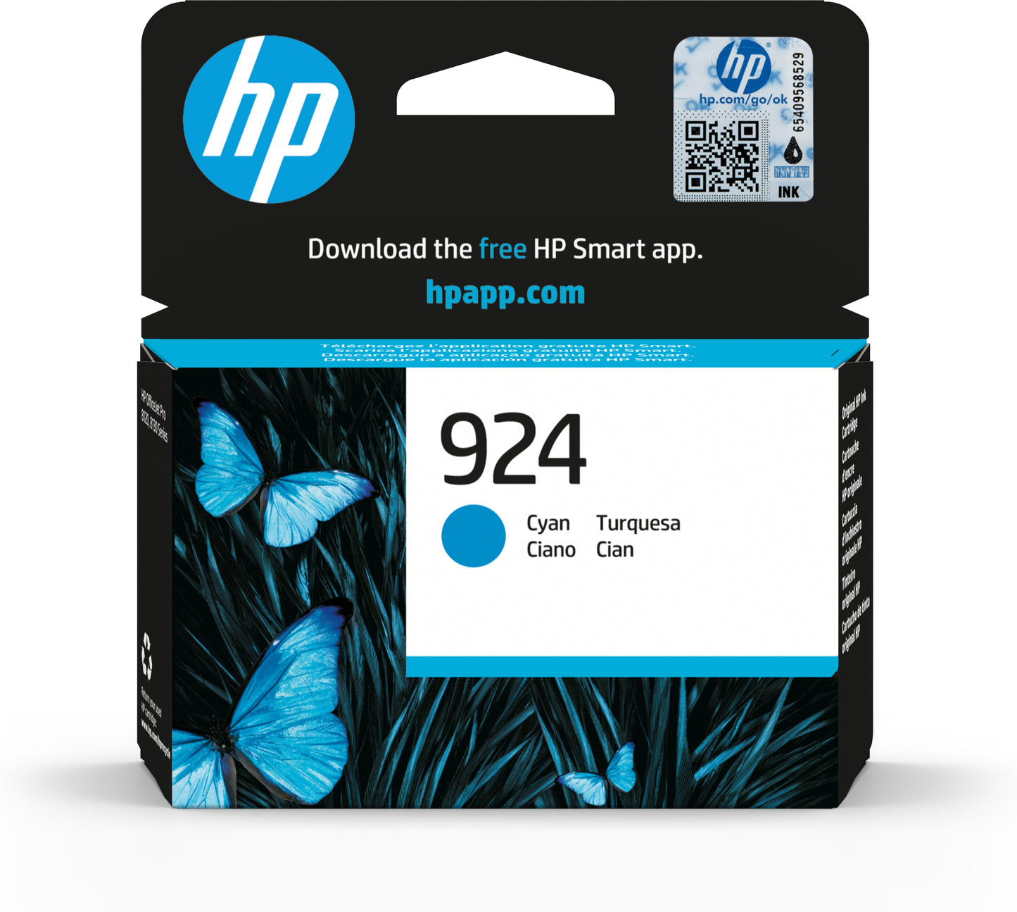 Ink 924 Ciano Officejet Pro 8125 E 400Pg - Visualizzazione dettagliata