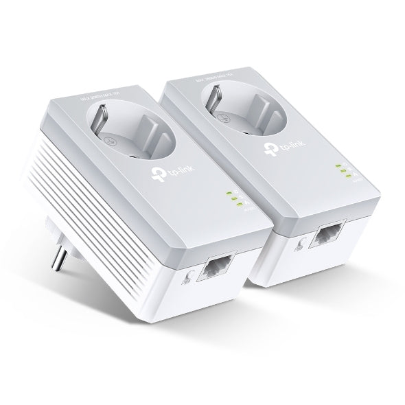 Powerline Av600 Kit 2Pz 1P Fast Eth Ernet - Visualizzazione dettagliata