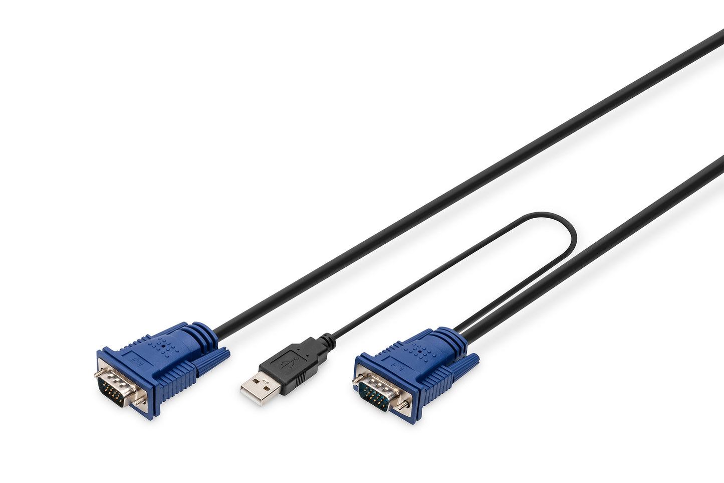 Cavo Kvm Vga Usb Sp2 1 8Mt Per Console Con Switch - Visualizzazione dettagliata