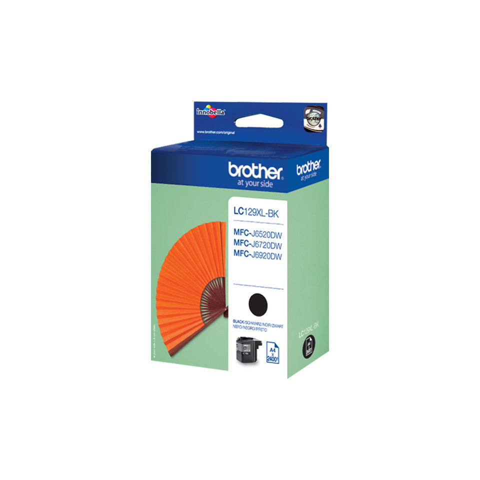 Ink Brother Lc129Xlbk Nero Per Mfc J6520Dw 2400Pag - Visualizzazione dettagliata