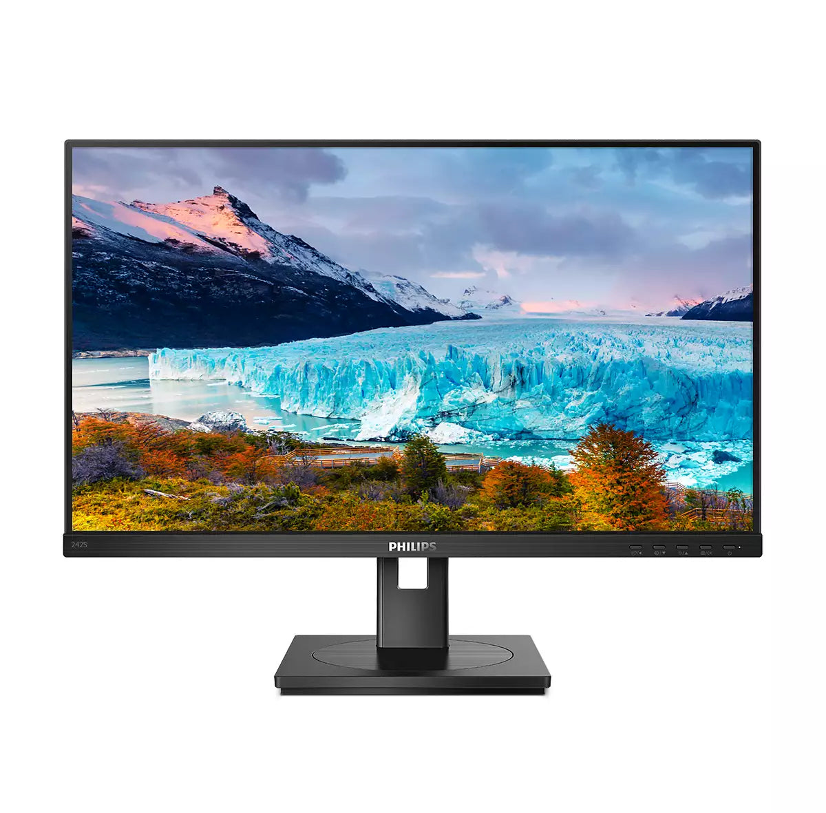 Mon 23 8Ips Vga Dp Hdmi Vga Mm Philips 242S1Ae Pivot Reg Altezza - Visualizzazione dettagliata