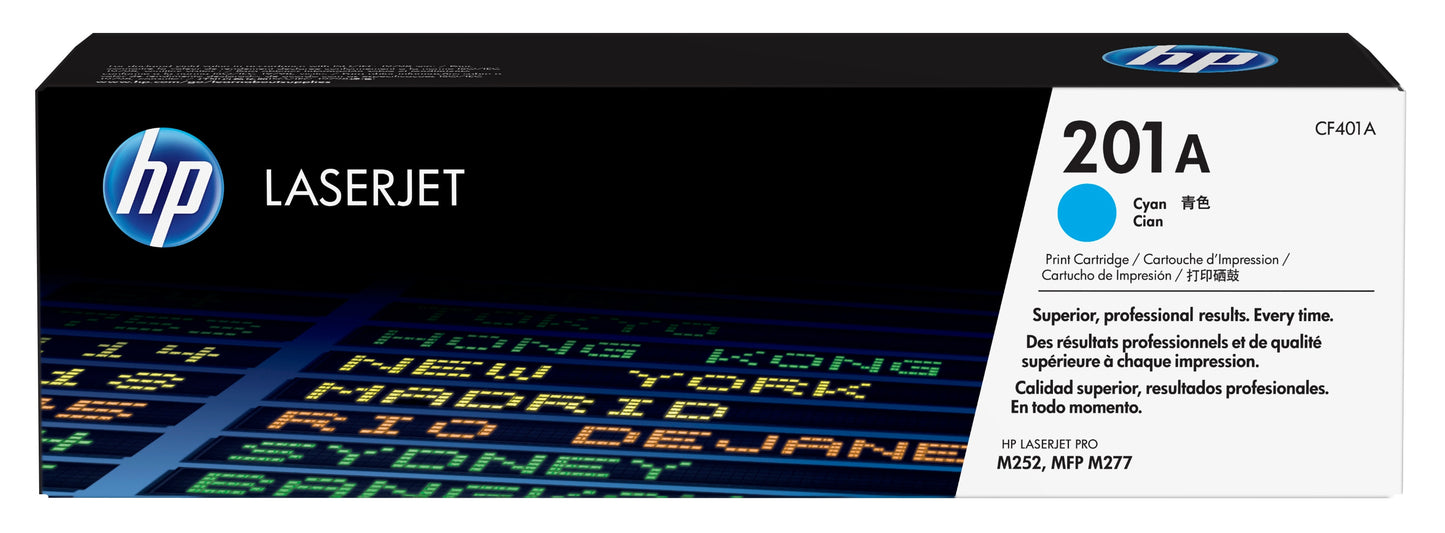 Toner 201A Ciano Laserjet Pro M2 52N - Visualizzazione dettagliata