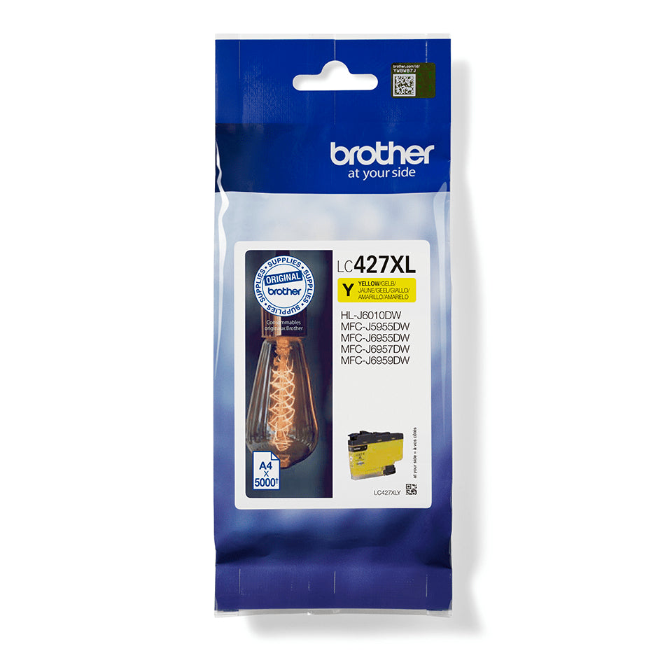 Ink Brother Lc427Xly Giallo 5000Pg Mfcj5955Dw Magenta Xl - Visualizzazione dettagliata