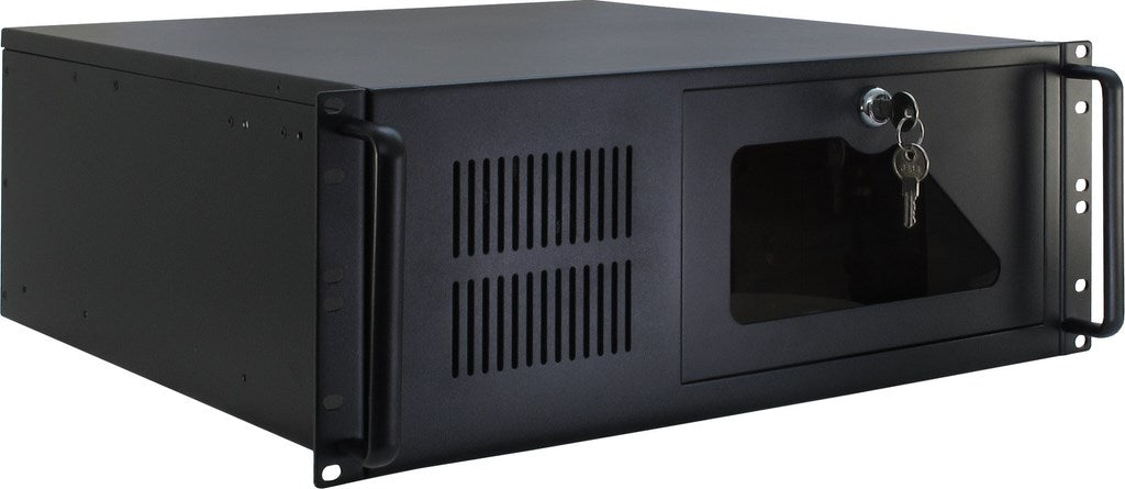 Case Rack Nero Atx 485 480 178 4 Unit - Visualizzazione dettagliata