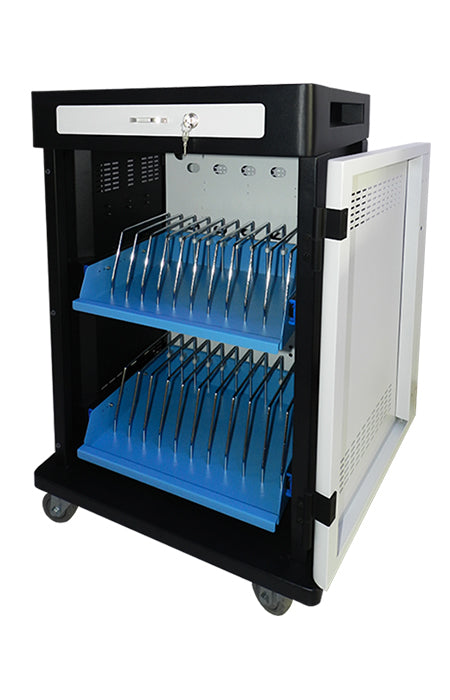 Trolley Smartmedia Con Ricarica Tablet Netbook 24 Unita - Visualizzazione dettagliata